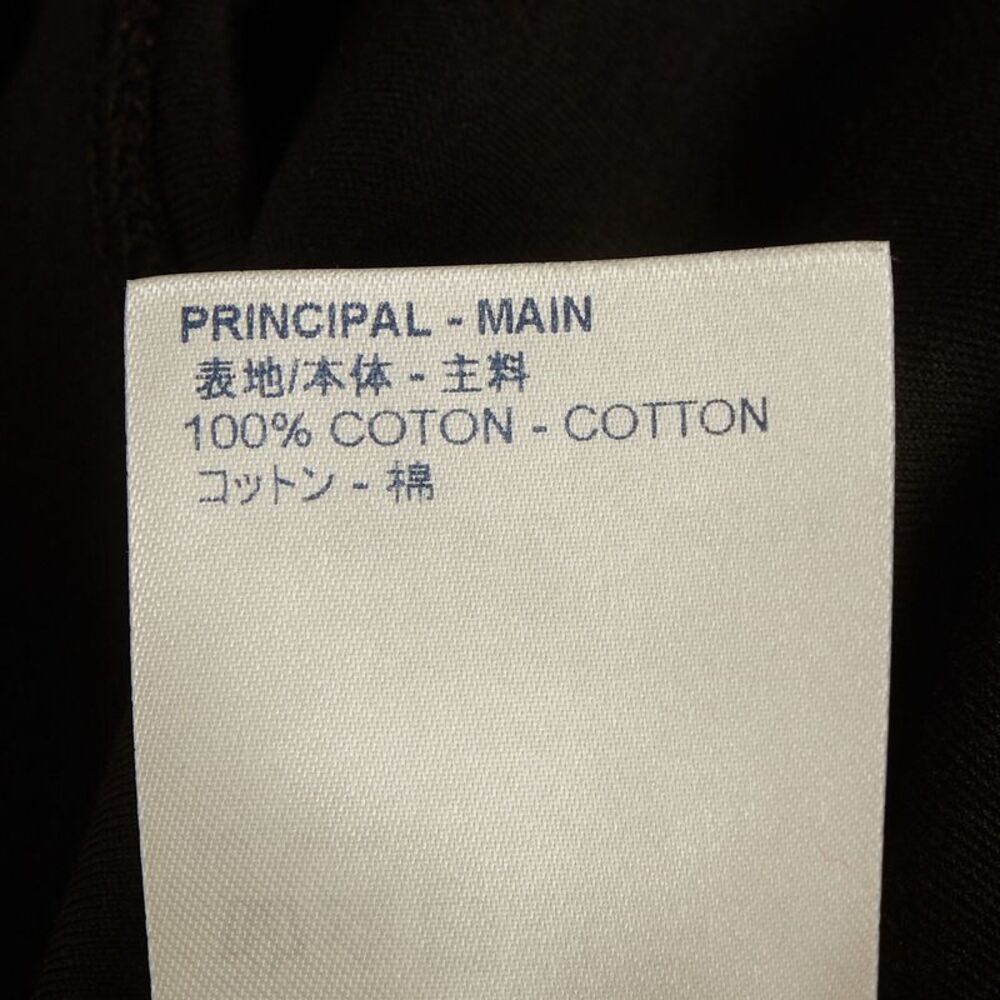 Louis Vuitton Black Cotton Knit Logo Stamp T-Shirt S - Picture 5 of 5